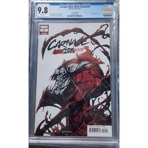CGC 9.8 Carnage: Black White and Blood #4 Randolph Variant